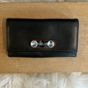 Marni Jeweled Leather Wallet